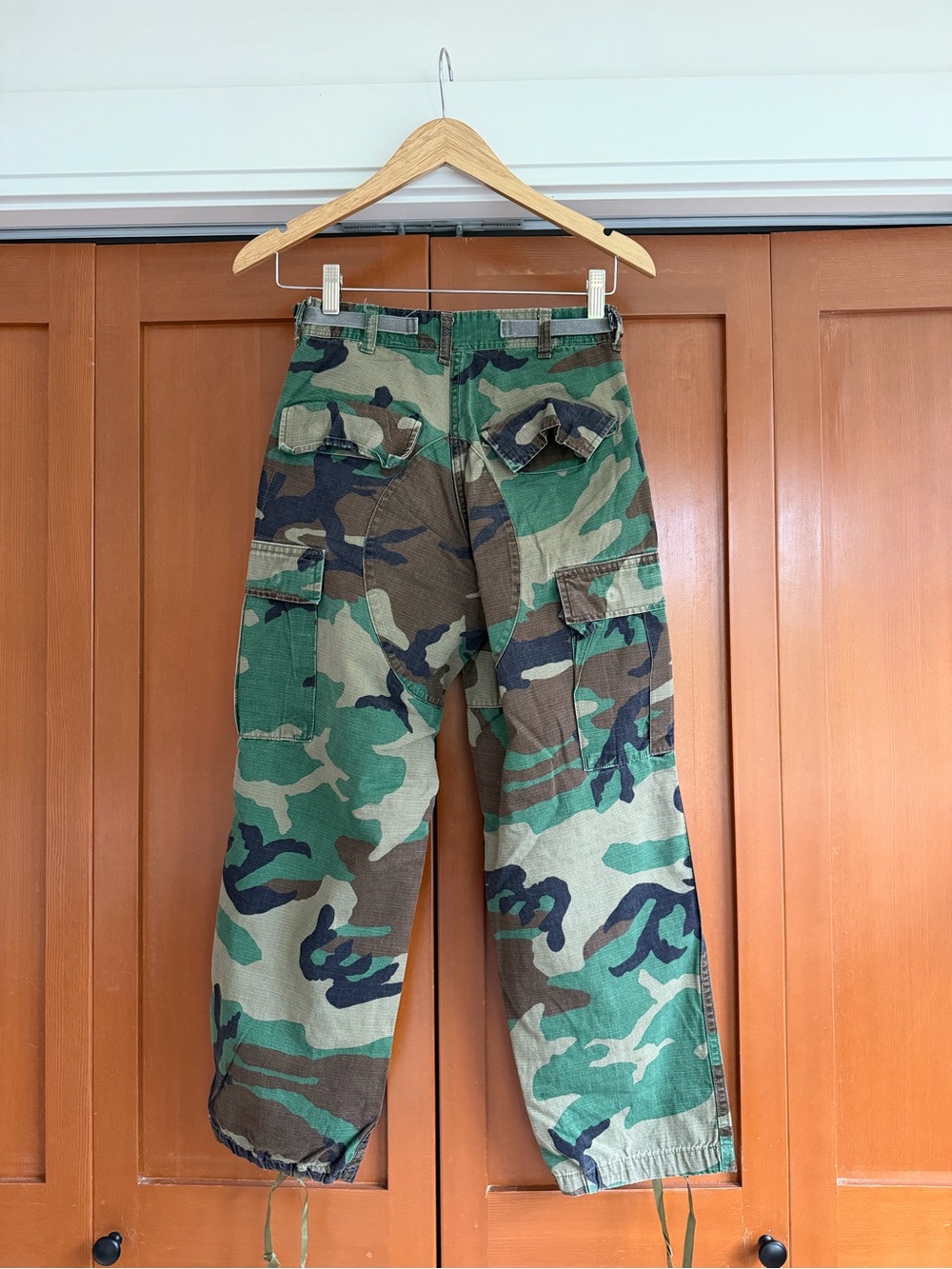 Vintage Military Camouflage Utility Y2K Cargo Pants Size XS - Picture 2 of 9